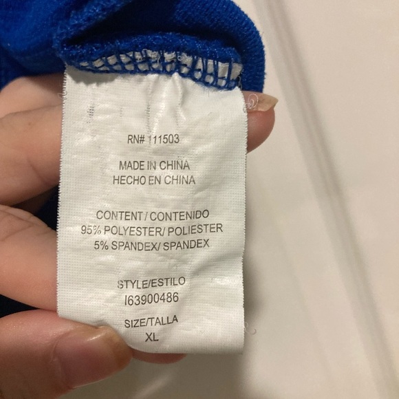 Lily Star Women’s Mini Skirt Blue Sz. XL - Picture 4 of 5